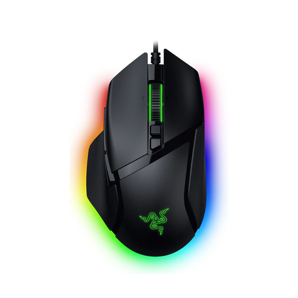 [NS027076] Razer Basilisk V3 35K Wired Ergonomic Gaming Mouse : HyperScroll Tilt Wheel, 35K DPI Optical Sensor Gen 2-13 Customizable Controls, Chroma RGB, Optical Switches Gen 3 - Black