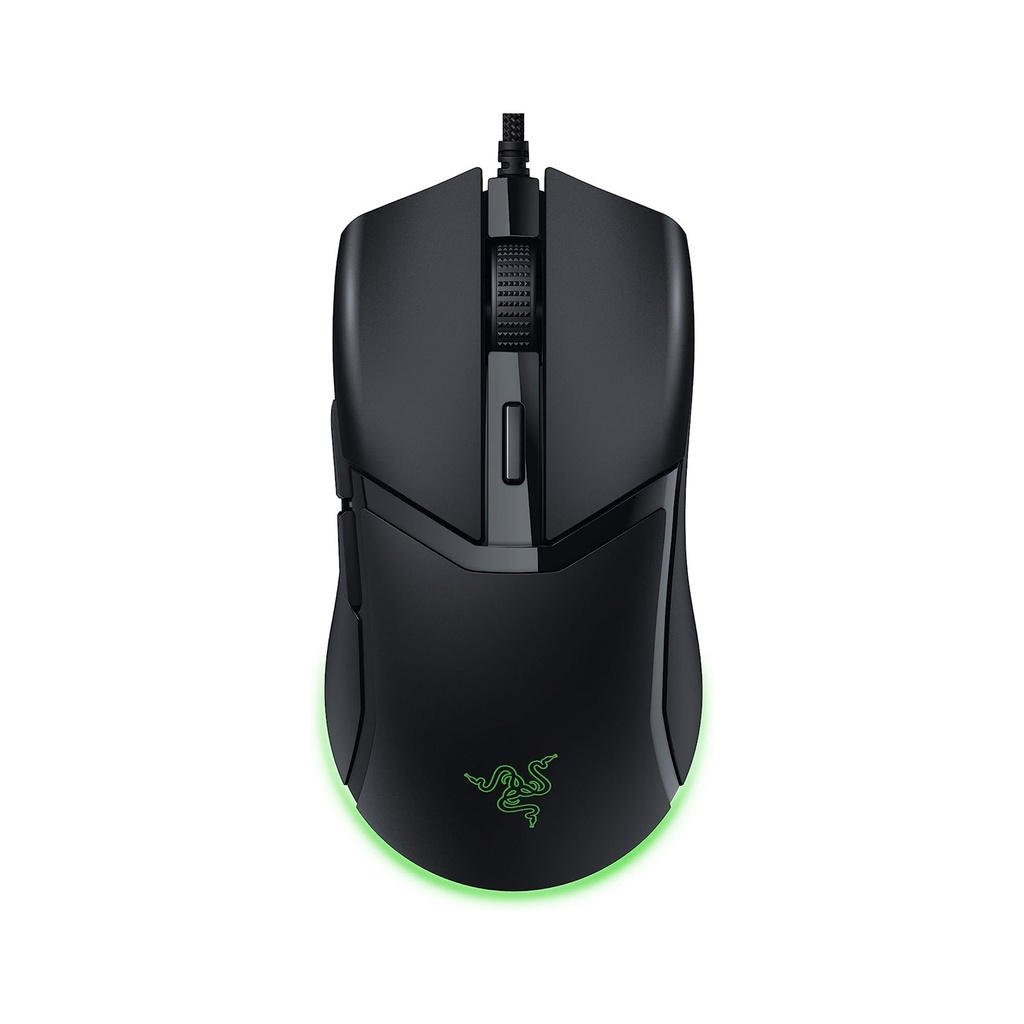 [NS011991] Razer Cobra Gaming Mouse: 58g, Gen-3 Optical Switches, Chroma RGB Lighting, 8500 DPI Sensor, PTFE Feet, Speedflex Cable - Black