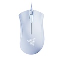 Razer DeathAdder Essential Gaming Mouse: 6400 DPI Optical Sensor, 5 Programmable Buttons, Mechanical Switches, Rubber Side Grips - White