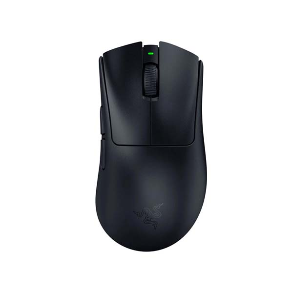 Razer DeathAdder V3 HyperSpeed Wireless Esports Gaming Mouse: 55 g Lightweight, Ergonomic & Smooth Touch Texture, Gen 3 Optical Switches, Focus X 26K Optical Sensor - Black