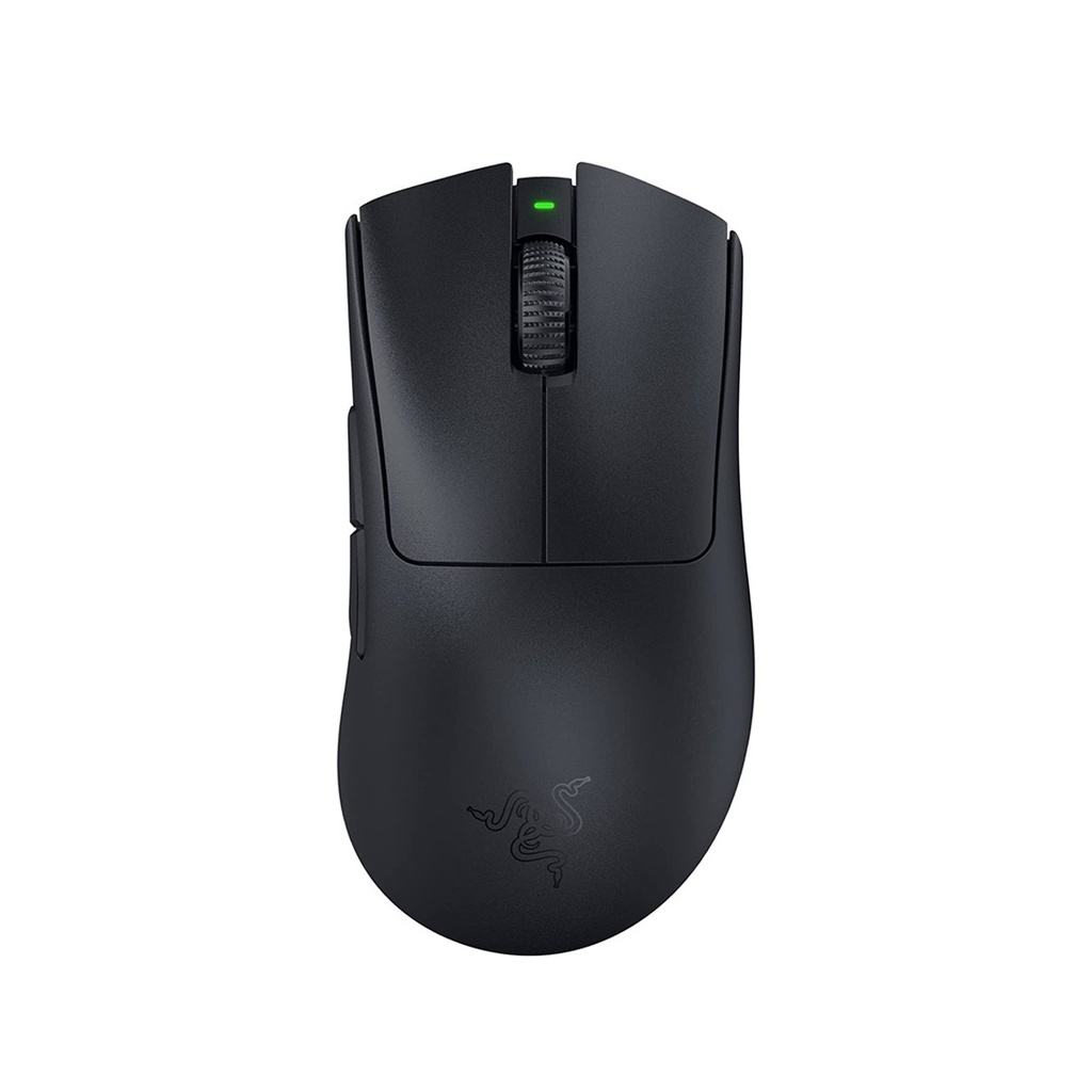 Razer DeathAdder V3 Pro Ultra-Lightweight Wireless/Wired Ergonomic Esports Mouse Up to 90 Hours Battery Life - Black