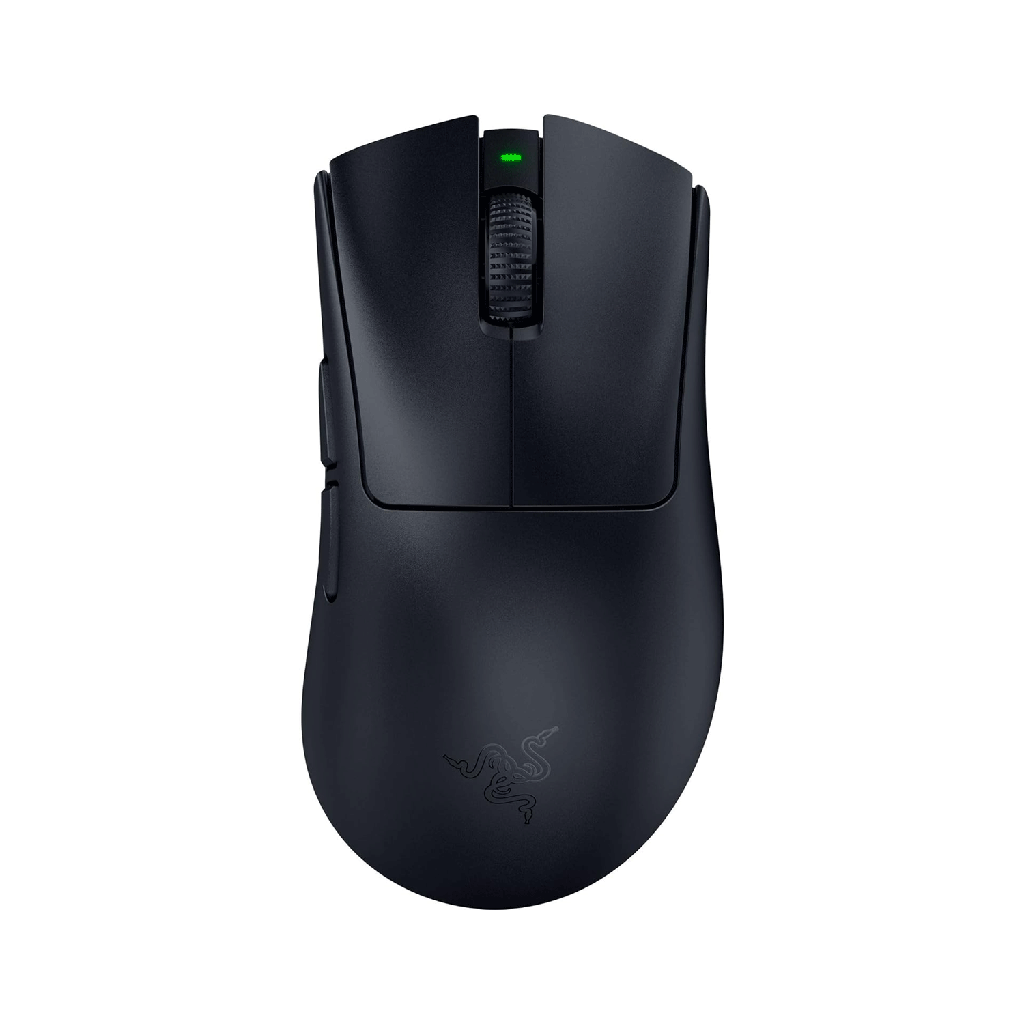[NS030445] Razer DeathAdder V4 Pro Wireless Gaming Mouse: 56g Lightweight - HyperSpeed Wireless Gen-2 - Optical Scroll Wheel - Optical Switches Gen-4 - Focus Pro 45K Sensor Gen-2 - Up to 150 Hr Battery, Black | RZ01-05330100-R3G1