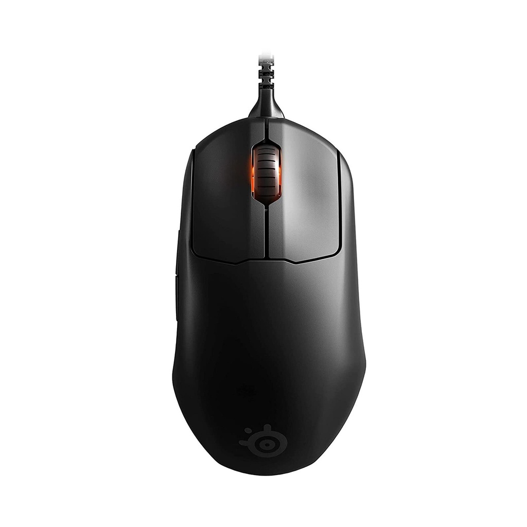 [NS026874] SteelSeries Prime Precision Esport 69g Wired Gaming Mouse 18,000 CPI,TrueMove Pro Gaming Sensor,Prestige OM™ Mechanical Switches, For PC,Mac & Xbox - Black