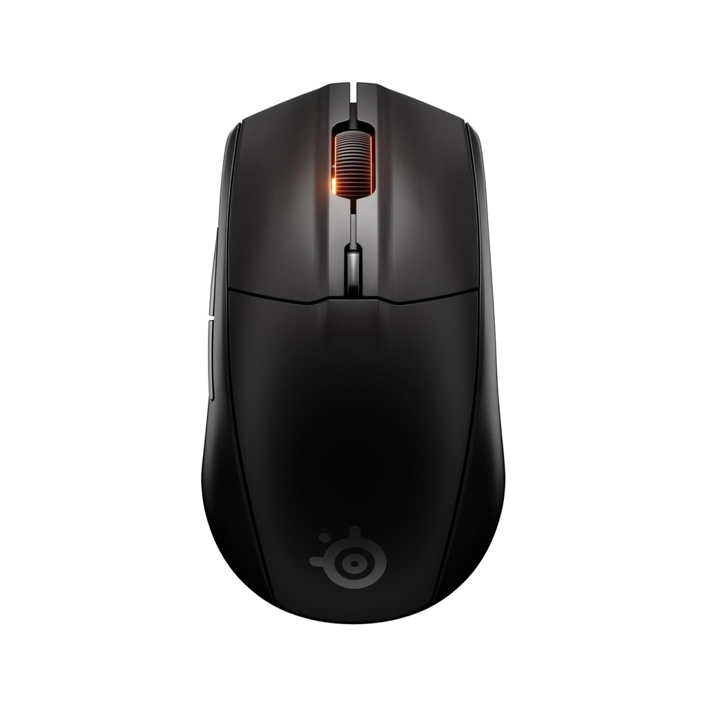 SteelSeries Rival 3 Wireless/Bluetooth Gaming Mouse TrueMove Air Sensor 18,000 DPI, 6 Programmable Buttons, 200Hr Battery Life For PC,PS5, Xbox X|S - Black