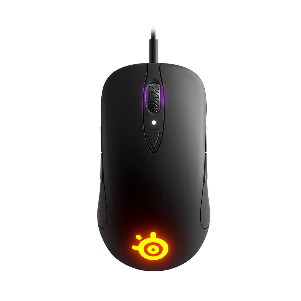 [NS026910] SteelSeries Sensei Ten Wired Ambidextrous Gaming Mouse True Move Pro Tracking,18,000 CPI, 8 Programmable Buttons 2-Zone RGB