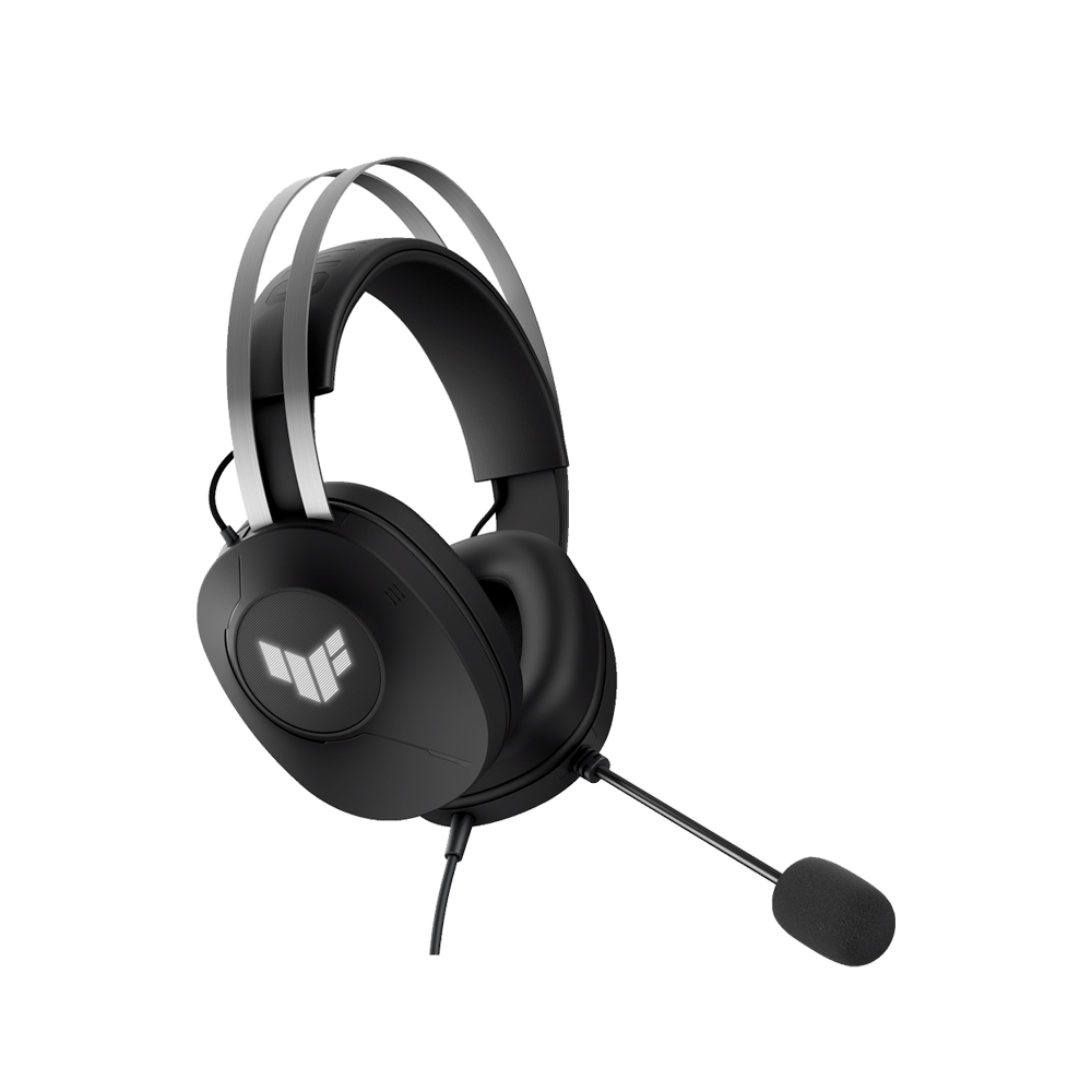 [NS027853] Asus TUF H1 Gaming Headset Gen II LightWeight And Ergonomic, Exceptional Audio Quality, Super-Durable Ear Cushions, PlayStation 5 Support