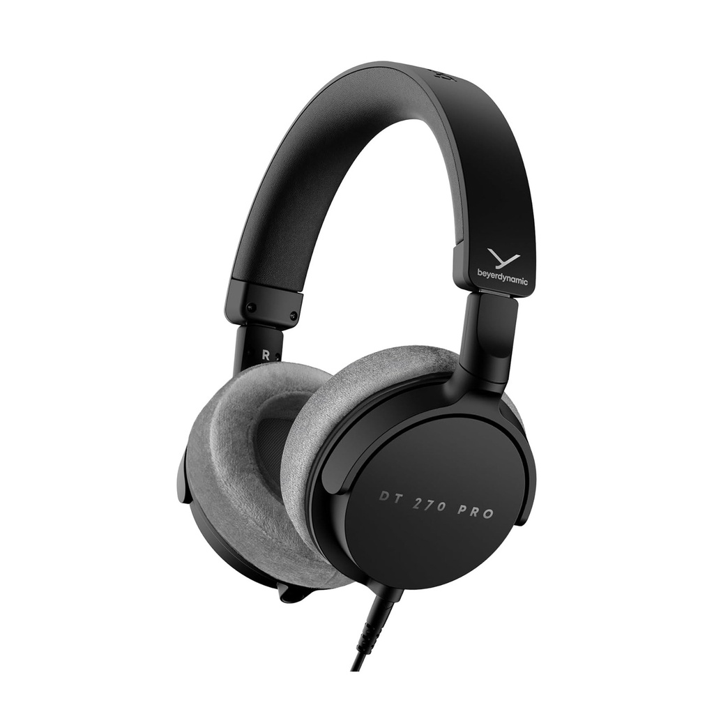 [NS031713] Beyerdynamic DT 270 PRO Compact Over-Ear Studio Headphones - Black