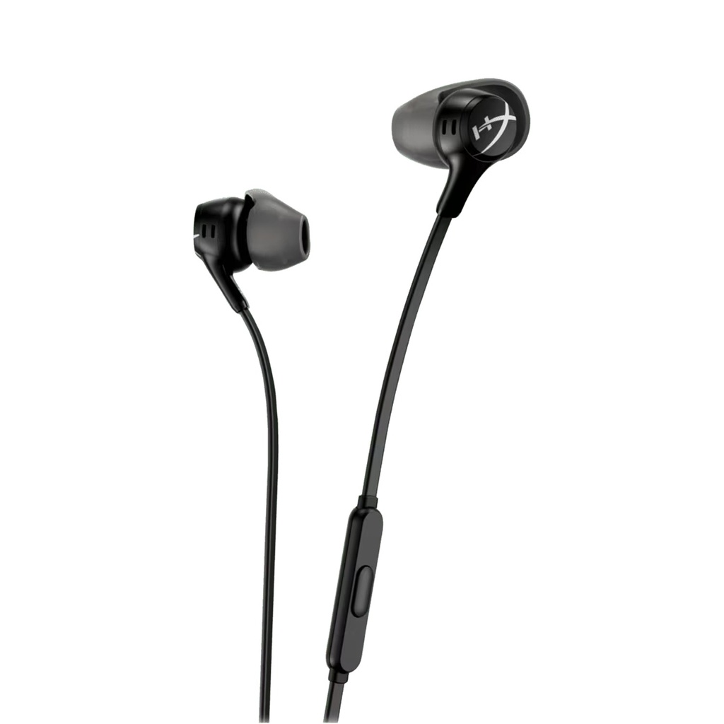 [NS032921] HyperX Cloud EarBuds II Gaming With Mic For Mobile,PC,PS5,Xbox Series X|S,Xbox One & Nintendo Switch -Black