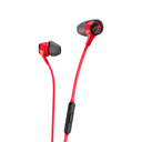 HyperX Cloud II Wired (3.5mm) Gaming EarBuds With Built-in Mic,Hard Carrying Case, For PC, Mobile, Nintendo Switch - Red