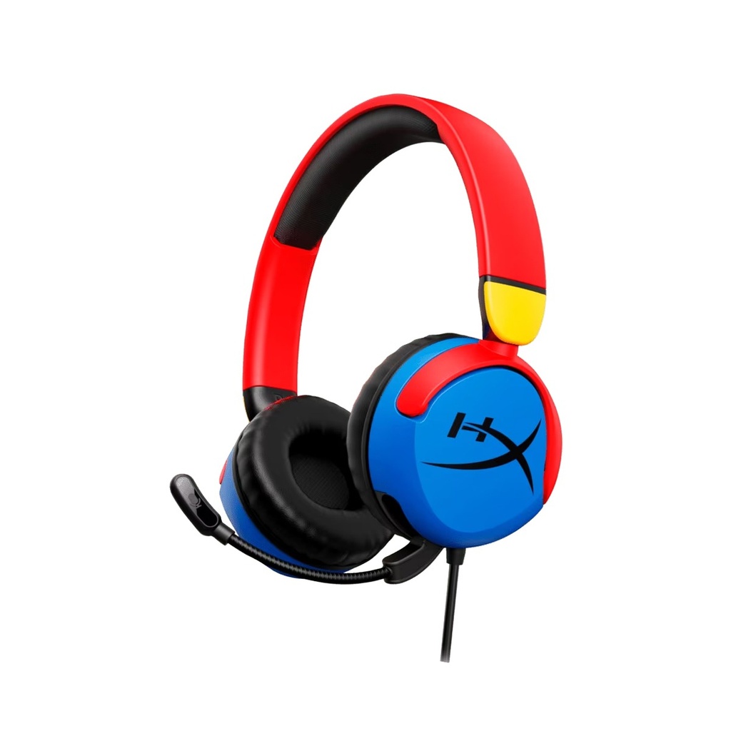 [NS031230] HyperX Cloud Mini Wired 85DB Volume Limit For Younger Gamers, Immersive Audio For Pc, Chormebook,Nintendo Switch,Playstation,Xbox & Mobile