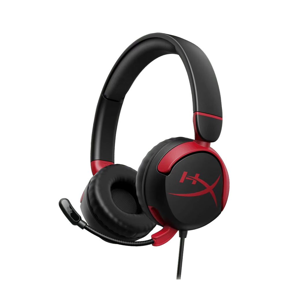[NS027543] HyperX Cloud Mini Wired, 85DB Volume Limit For Younger Gamers, Immersive Audio For PC, Chormebook, Playstation, Xbox & Mobile