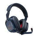 Logitech G Astro A30 PlayStation 5 Wireless/Bluetooth/Wired (3.5mm) Gaming Headset, Ultra Low-Latency 27+ Hrs Battery Life,Detachable Mic - For PC/PS5/Switch & Mobile Smart Devices - Navy/Red