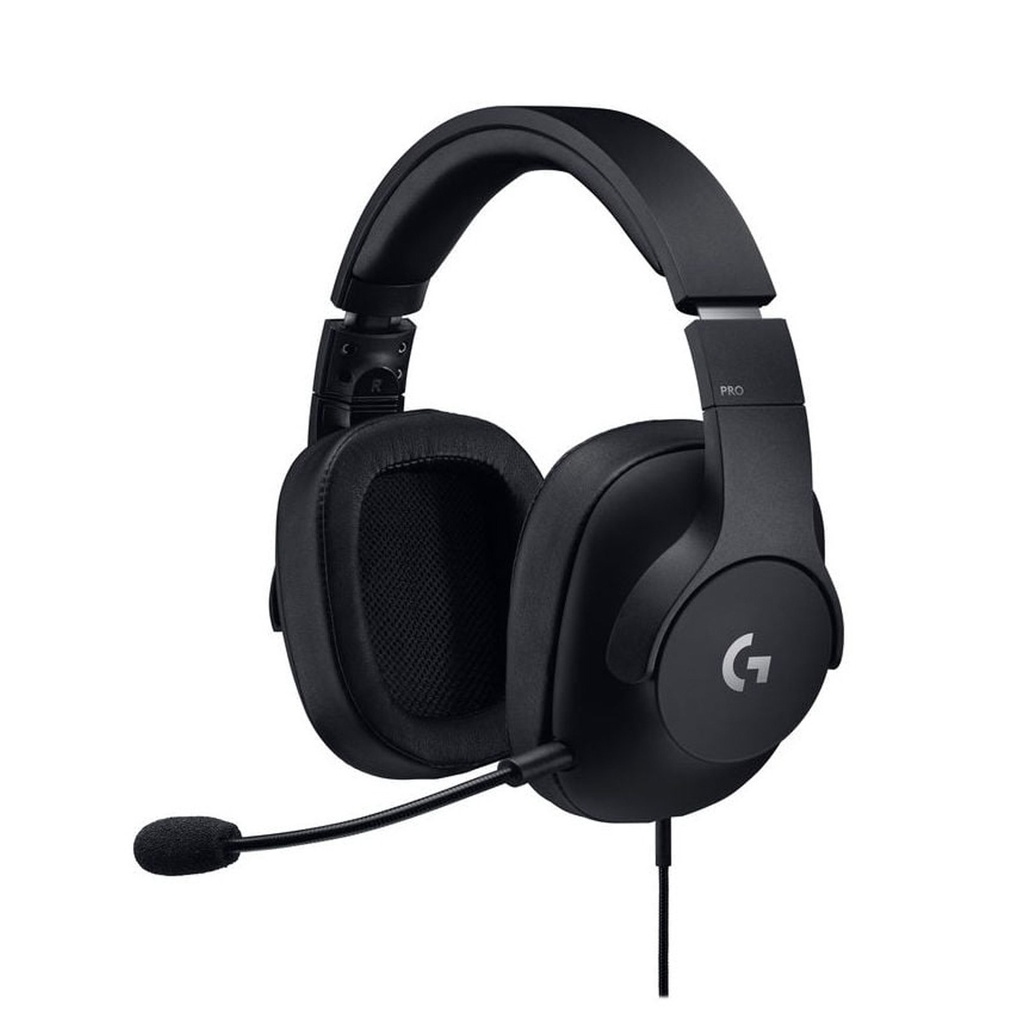 [NS026354] Logitech G Pro Gaming Headset Glass Fiber, StainLess Steel, 16DB, 32OHMS For PC, PS4, Nintendo Switch & Xbox One