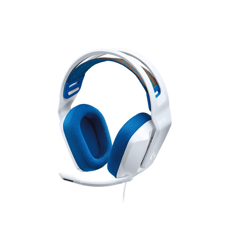 [NS000425] Logitech G335 Wired Gaming Headset - White For PC, Xbox,PlayStation,Switch & Mobile Devices