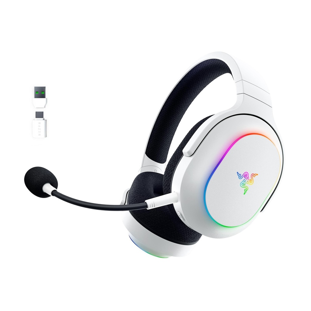 [NS032294] Razer Barracuda X Chroma Wireless Multi-Platform Gaming Headset For PC, Mac, PlayStation, Switch & SmartPhone - White Edition