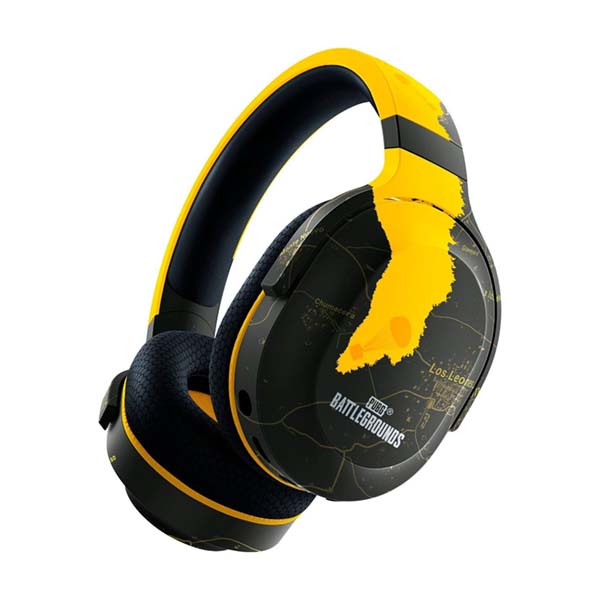 Razer Barracuda X PUBG Battelground Edition Wireless/Bluetooth/ Wired (3.5mm) Multi-Platform 7.1 Surround Sound Gaming Headset Detachable Hyperclear Cardioid Mic,Upto 50 Hrs Battery Life, For PC PlayStation,Switch & Mobile Devices