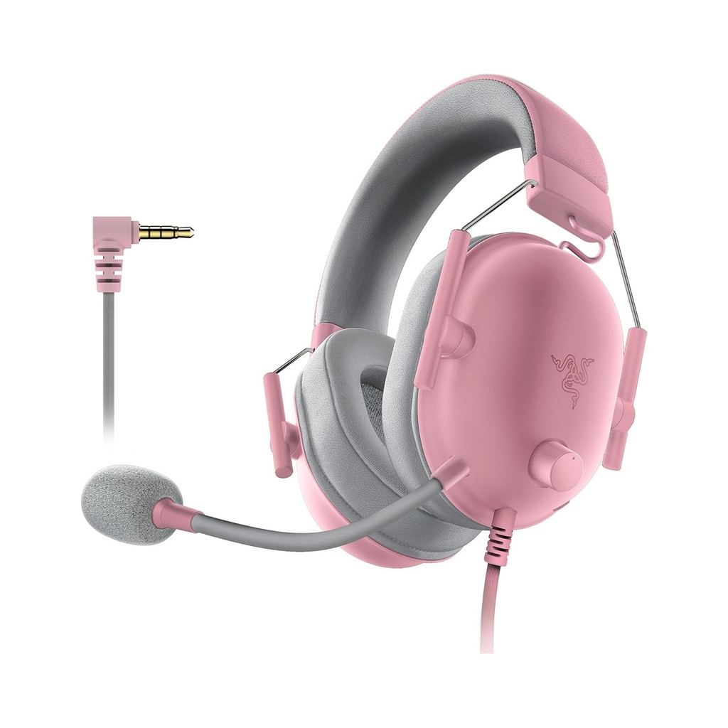 [NS007856] Razer BlackShark V2 X Esports 7.1 Surround Sound Wired Gaming Headset - For PC,PS4, Xbox One,Switch & Mobile Devices - Quartz Edition