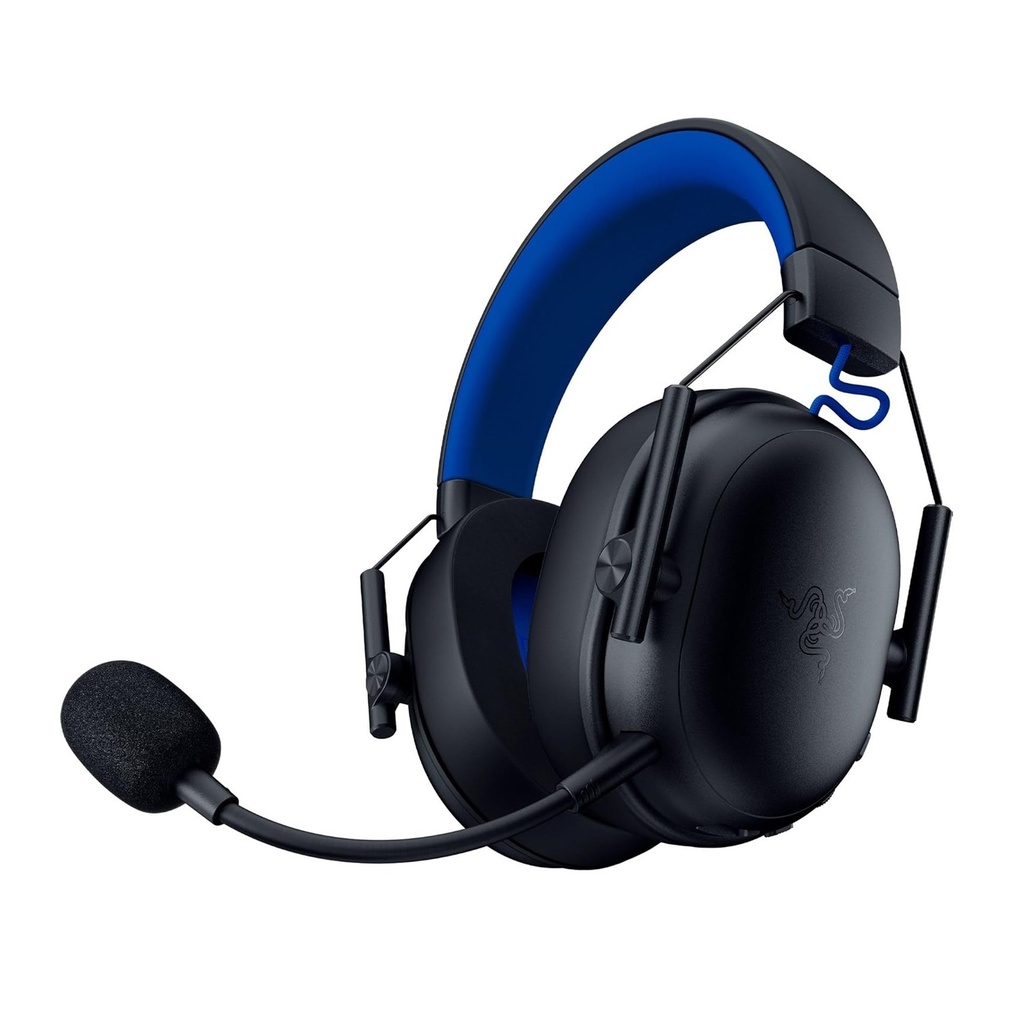 [NS031461] Razer BlackShark V3 X HyperSpeed for PlayStation, Wireless E-Sports Headset, Ultra light 270g, TriForce 50mm Drivers, Detachable microphone, HyperSpeed 2,4 GHz & Bluetooth, PS5 / PC Compatibility, Black | RZ04-05420400-R3G1