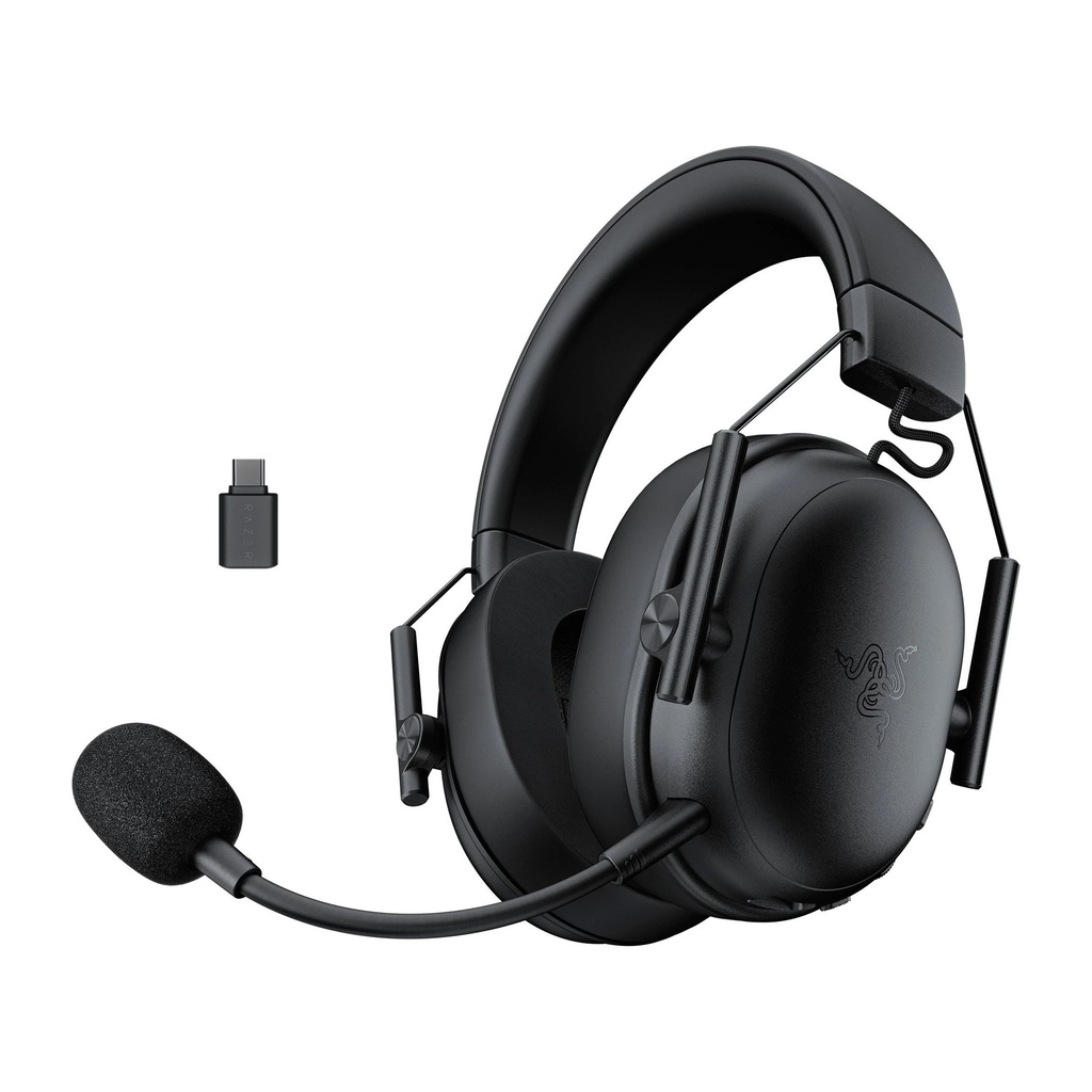 Razer BlackShark V3 X HyperSpeed Wireless/Wired/BT Gaming Headset, 7.1 Surround Sound, For PC,Mac,PlayStation - Black