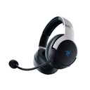 Razer Kaira Pro Dual Wireless Gaming Headset for PlayStation: HyperSense, Triforce 50mm Drivers, Detachable Mic, 2.4GHz and Bluetooth w/SmartSwitch, RGB Chroma, for PS5, PC, Mobile, PS4 - White & Black