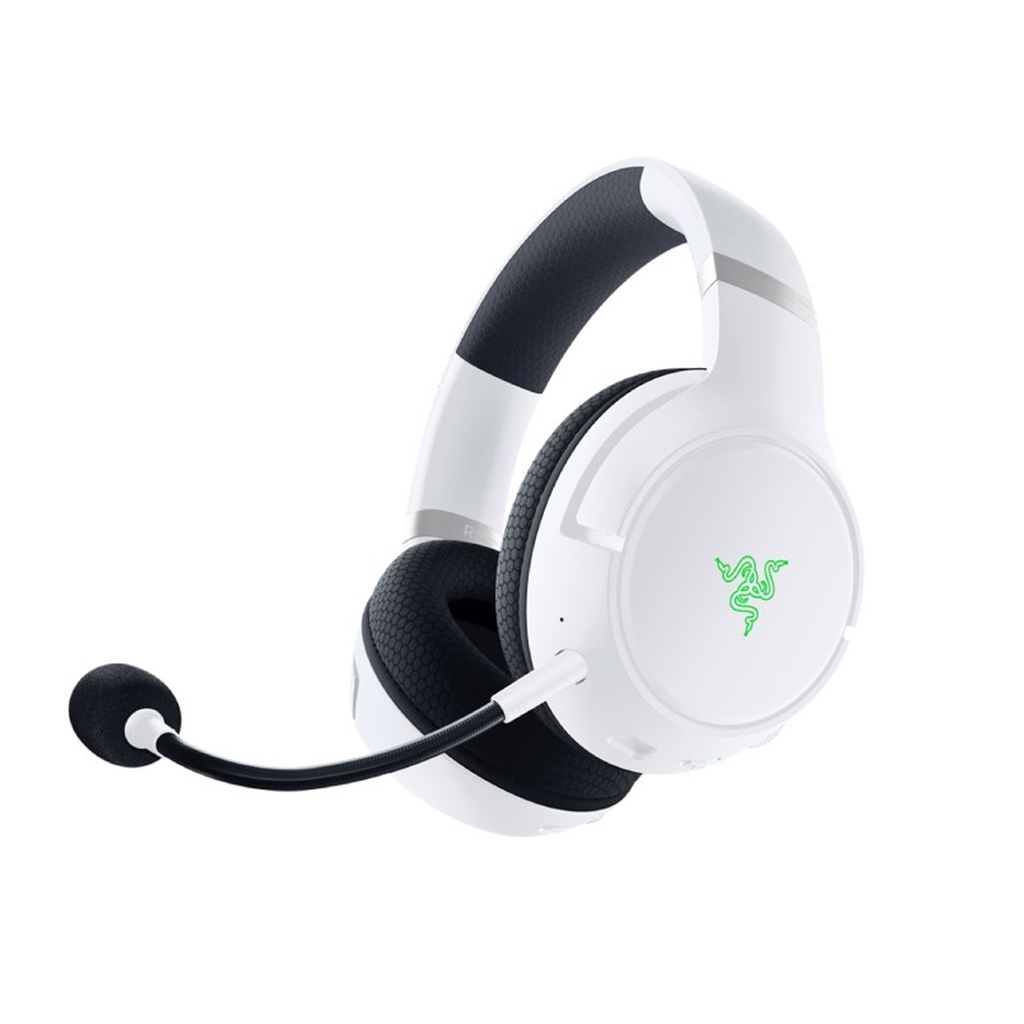 Razer Kaira Pro for Xbox Gaming Headset, Wireless / Bluetooth Connectivity, Titanium Drivers & Detachable Supercardioid Mic, for Xbox Series X|S and mobile Gaming - White | RZ04-03470300-R3M1