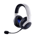 Razer Kaira Pro HyperSpeed Wireless Gaming Headset, with Haptics for PS5, Titanium 50mm Drivers, Oval Ear Cushions, Low Latency BT, Hybrid Mic, Up to 30H Battery Life, White/Black | RZ04-04030200-R3G1