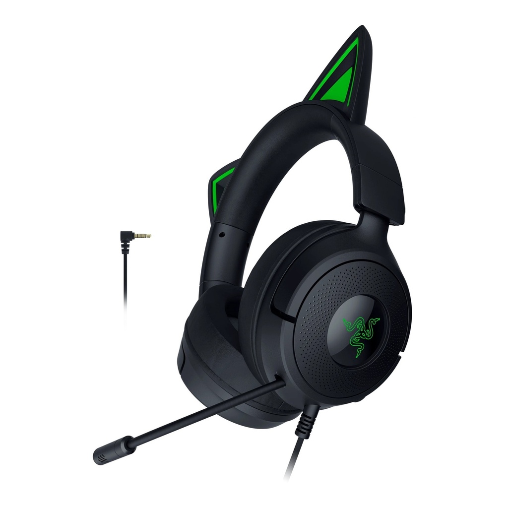 [NS032289] Razer Kraken Kitty V3 X Wired Gaming Headset For PC,Mac,PlayStation,Switch, Steam Deck & Smartphone - Black