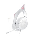 Razer Kraken Kitty V3 X Wired Gaming Headset For PC,Mac,PlayStation,Switch, Steam Deck & Smartphone -White Edition