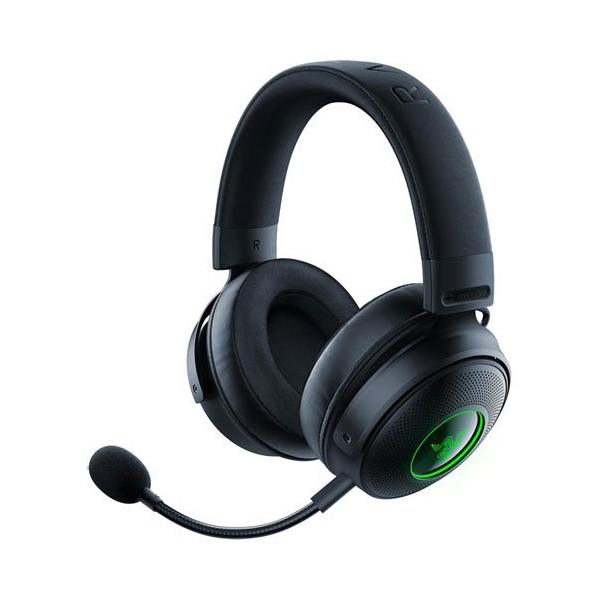[NS005345] Razer Kraken V3 Pro Wireless/Wired (3.5mm) Gaming Headset Haptic Technology, HyperSense, Passive Noise Cancellation, For PC, PS4, PS5, Nintendo Switch, Mobile, Xbox - Black