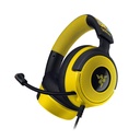 Razer Kraken V4 X Wired Gaming Headset, 40 mm Drivers, Cardioid Mic, Memory Foam Cushions, Chroma RGB Lighting, Type C & Type A Cable, for PC, Mac, PS5, Nintendo Switch - Pokémon Edition |RZ04-05180300-R3M1