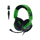 Razer Kraken V4 X Wired Gaming Headset: 40 mm Drivers, Cardioid Mic, Memory Foam Cushions, Chroma RGB Lighting, Type C & Type A Cable, for PC, Mac, PS5, Nintendo Switch - Minecraft Edition
