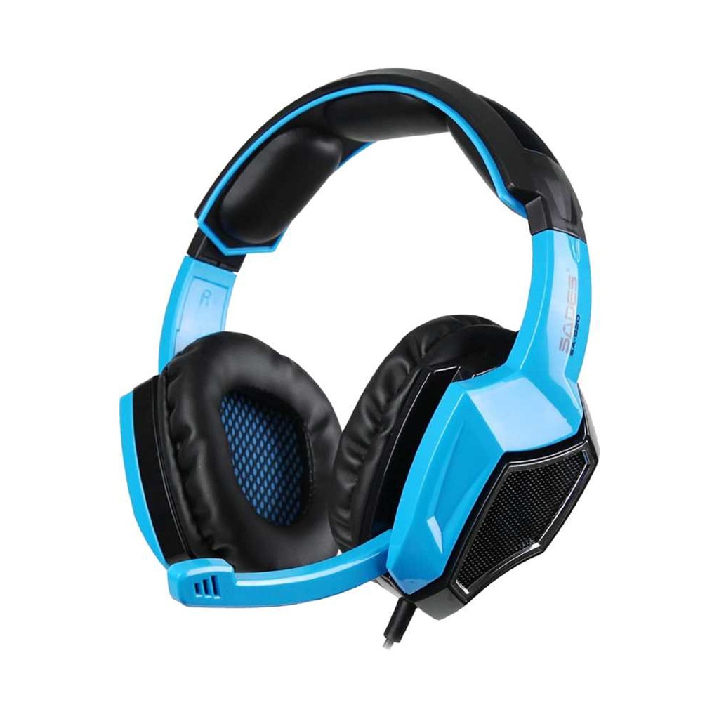 [NS027989] Sades SA-920 Gaming Headset Noise-Cancelling, Soft Earpads, Stero Campatible, 120 Degree Adjustable Microphone