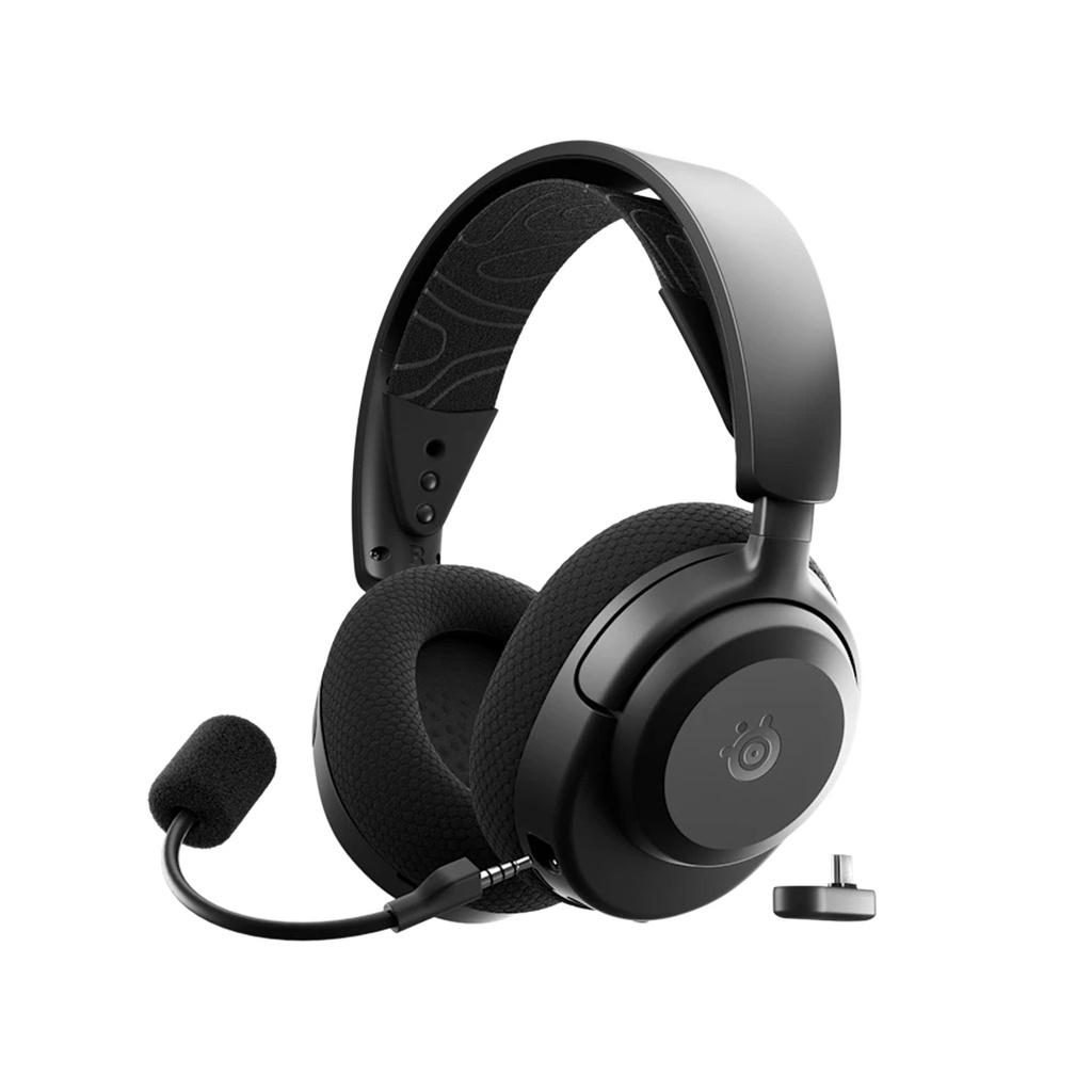 [NS030096] SteelSeries Arctis Nova 3P Wirelees/Bluetooth Upto 40Hr Battery Life For PlayStation, PC, Switch, & Android - Black