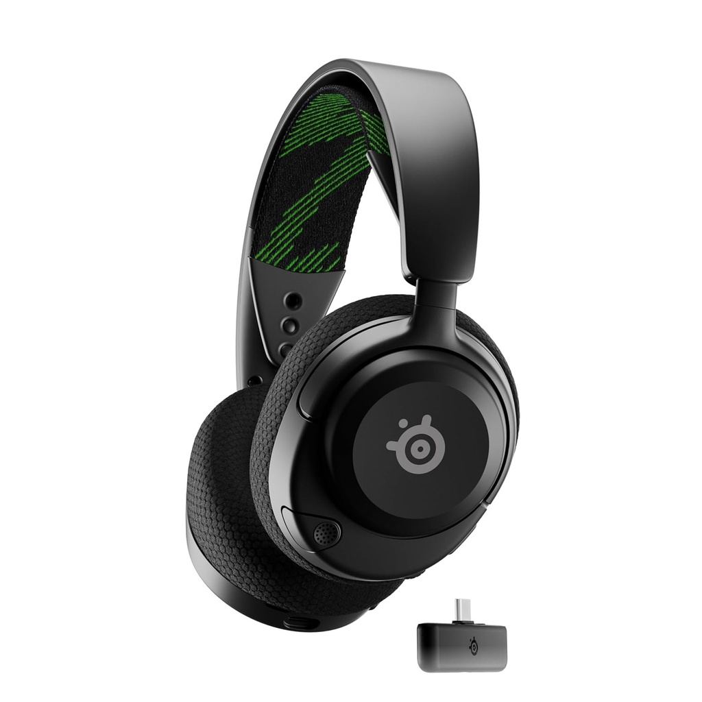 [NS030093] SteelSeries Arctis Nova 4X Wireless Gaming Headset Retractable, Multi-Platform USB-C For PC, PlayStation, Switch & Mobile Devices - Black