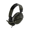 Turtle Beach Recon 70 Multiplatform Gaming Headset for Xbox Series X|S, Xbox One, PS5, PS4, PC & Mobile w/ 3.5mm Wired Connection - Flip-to-Mute Mic, 40mm Speakers, Lightweight Design, Green Camo | TBS-6455-02
