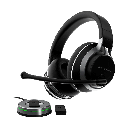 Turtle Beach Stealth™ Pro Multiplatform Gaming Headset, Dual Connectivity Wireless / Bluetooth, Active Noise Canceling, Swappable Dual 12+ Hour Battery, for Xbox X/S, PS5, PS4, PCs/Mac and Mobile Devices, Black | TBS-3365-02