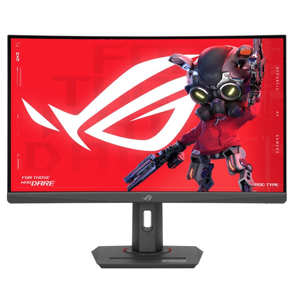 [NS016788] ASUS 27″ ROG Strix (XG27WCMS) Curved 2K Gaming Monitor, VA Display Panel, 280Hz Refresh Rate, 1ms Response Time, HDMI 2.1/USB-C & Standard Ports, Black | 90LM09Y1-B01370