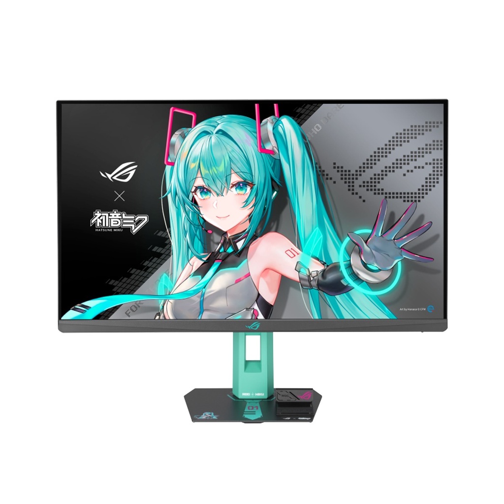 [NS031333] Asus Rog Strix XG27ACMEG-G 27" 2K QHD Fast IPS 260Hz 1ms Hatsune Miku Edition Gaming Monitor With Adaptive Sync Compatible
