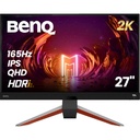 BENQ MOBIUZ 27 Inch Gaming Monitor 165Hz HDMI 2.0 HDR IPS QHD 2K 1440p 1ms AMD FreeSync Built-in Speaker - White