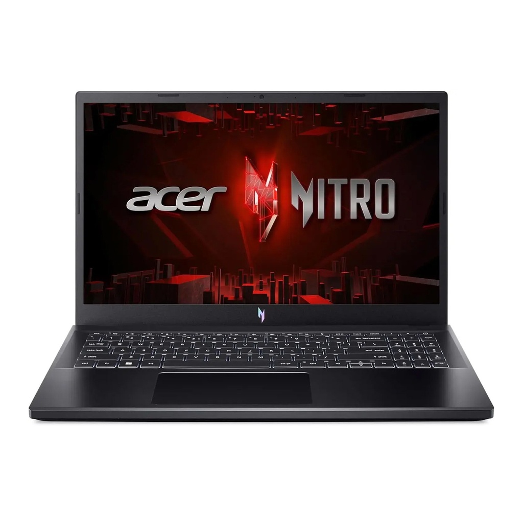 [NS031023] Acer Nitro V 15 Gaming Laptop Core i9-13900H 16GB RAM 512GB SSD GeForce RTX 5060 8GB 15.6" FHD IPS 165Hz, Backlit keyboard, Windows 11 Pro (License) - Obsidian Black + Free Gift Laptop Bag + Mouse