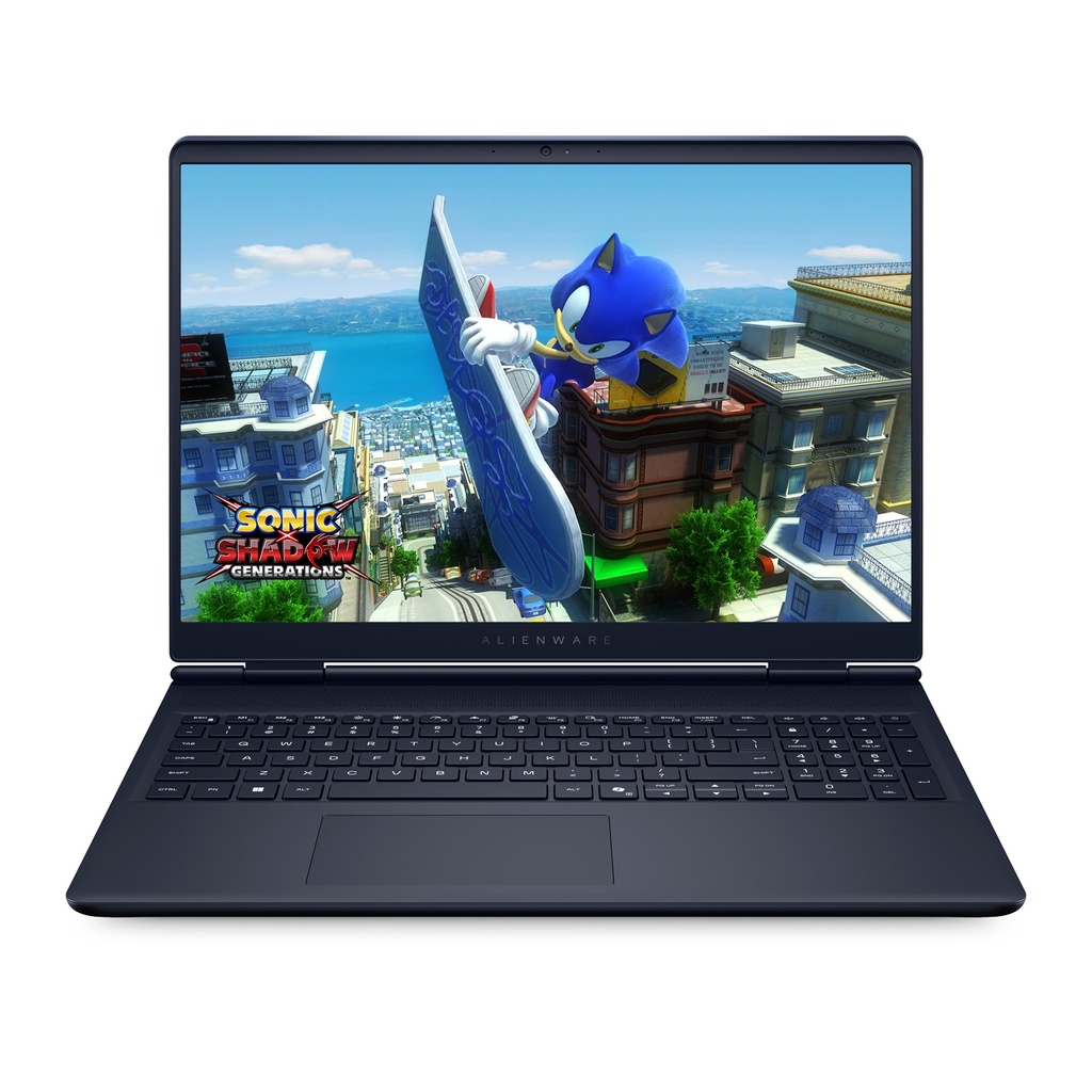 [NS031945] Dell AlienWare 16 Aurora Gaming Laptop, Intel Core 7‑240H Processor, 16GB DDR5 RAM, 1TB NVMe SSD, RTX 5060 8GB VGA, 16" 2.5K WQXGA 120Hz Display, White Backlit Keyboard, Windows 11 Home, Blue | LAC16250-7469BLU-PUS