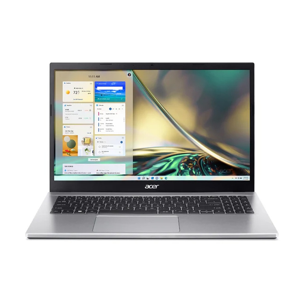 Acer Aspire 3 Intel Core i7-1255U 8GB Ram 512GB SSD Intel Iris Xe Graphics 15.6" FHD (Windows 11 Pro License) - Pure Silver