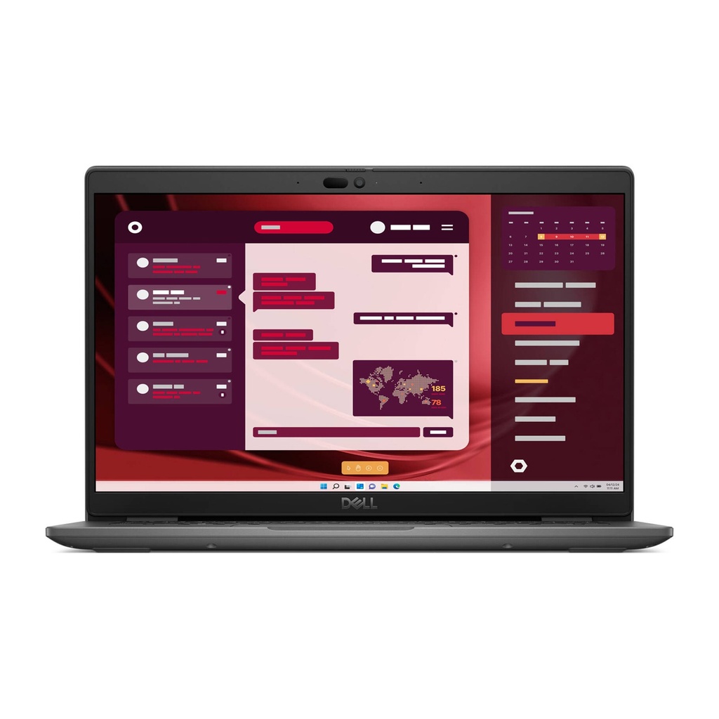 Dell Latitude 3450 Laptop, Intel Core i7-1355U Processor, 8GB DDR5 Ram, 512GB NVMe Gen.4 SSD, Nvidia GeForce MX570A, 2 GB GDDR6, 14.0" FHD IPS Display, Windows 11 Pro License, Black | L3450-78-512-2D