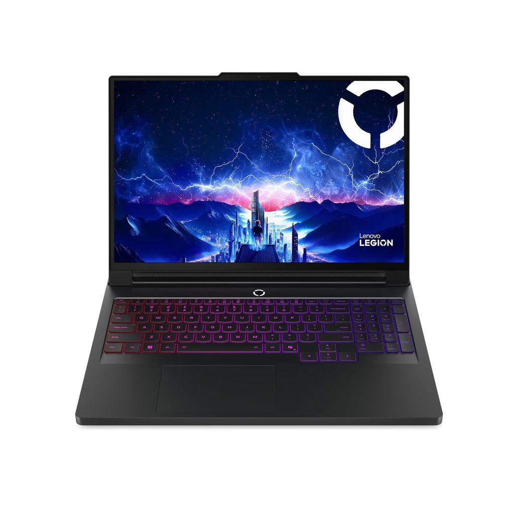 Lenovo Legion Pro 7 16IAX10H Gaming Laptop, Intel Core Ultra 9-275HX Processor, 32GB DDR5-6400 RAM, 1TB SSD NVMe, RTX 5090 24GB GDDR7 VGA, 16" (2560x1600) OLED 240Hz Display, Per-key RGB Backlit Keyboard, Windows 11 Home - Eclipse Black