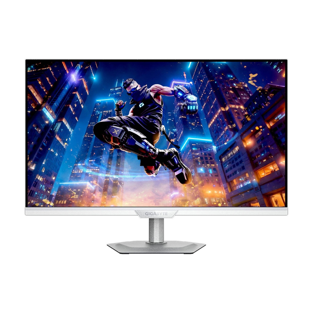 [NS032243] GIGABYTE M27UP 27"IPS Panel 4K UHD 160Hz /FHD 320Hz 1ms Flicker Free, Low Blue Light, Gaming Monitor - White