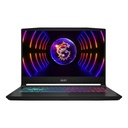 MSI Katana 15 B14WGK-224XAE Gaming Laptop, Intel Core i7-14650HX Processor, 16GB RAM DDR5-5600MHz, 512GB SSD NVMe, GeForce RTX 5070 8GB VGA, 15.6" FHD 144Hz Display, Windows 11 Pro (License) 4-Zone RGB Gaming Keyboard - Black