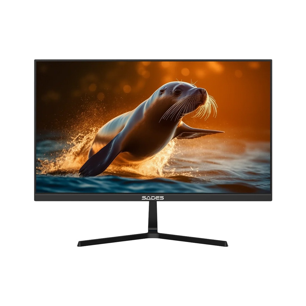 Sades AU-Sealion 24" FHD IPS Panel 240Hz 0.5ms Gaming Monitor With HDMI 2.1 FreeSync, Dynamic RGB Accent Lighting, Black | SA-F03F24