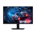 Samsung Odyssey G7, 4K Gaming Monitor, 27" IPS Display Panel, Dual Mode (Max 4K 180Hz / FHD 360Hz), 1ms Response Time, HDMI 2.1 & Standard Ports | LS27FG706EMXUE
