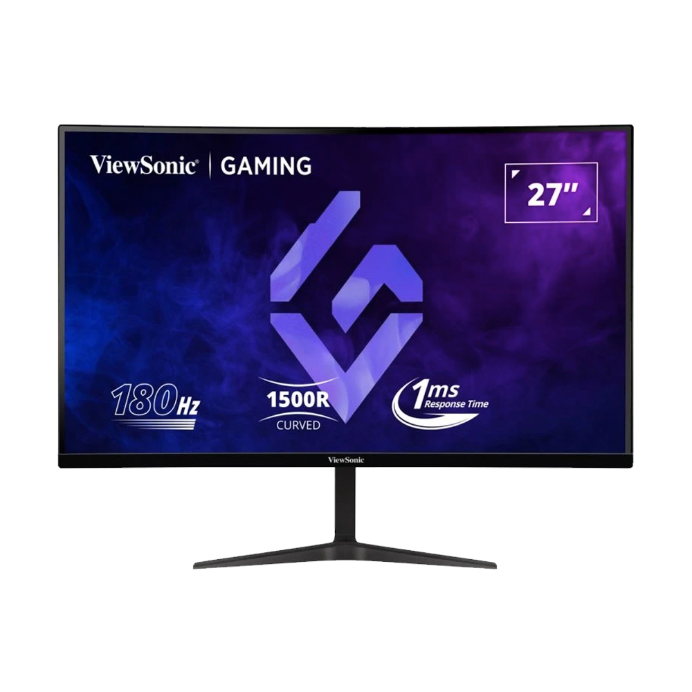 [NS028846] ViewSonic VX2718-PC-MHD 27 Inch VA Curved FHD 1080p 1ms 180Hz Gaming Monitor with FreeSync Premium