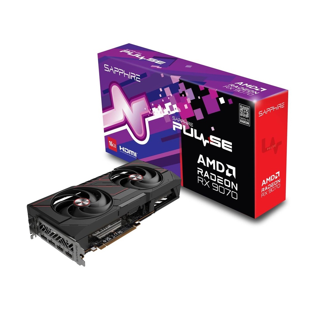 [NS032975] Sapphire Pulse AMD Radeon RX 9070 16GB Graphic Card